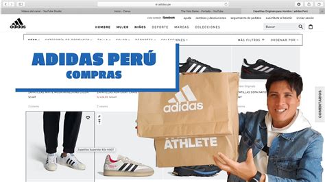 pagina oficial de adidas.